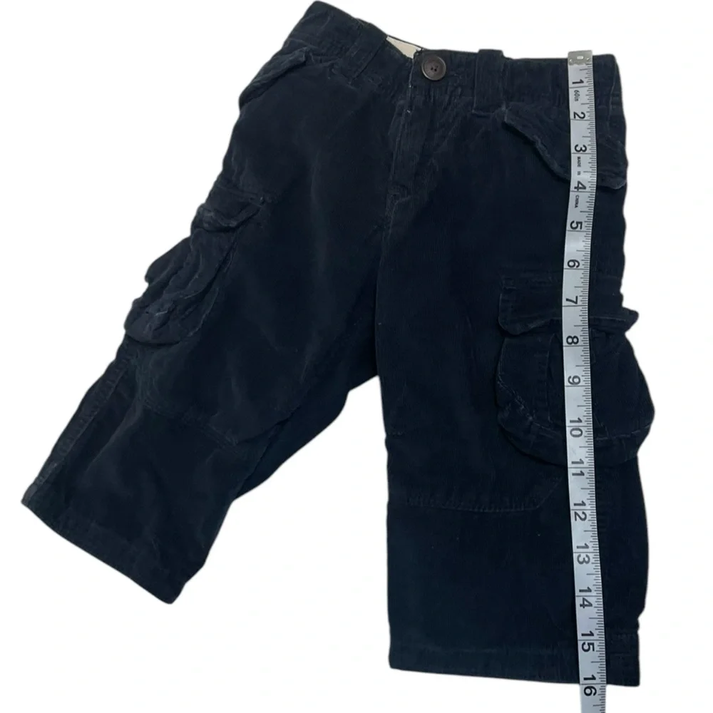 Cargo pants navy blue corduroy baby Gap 12-18 m lined